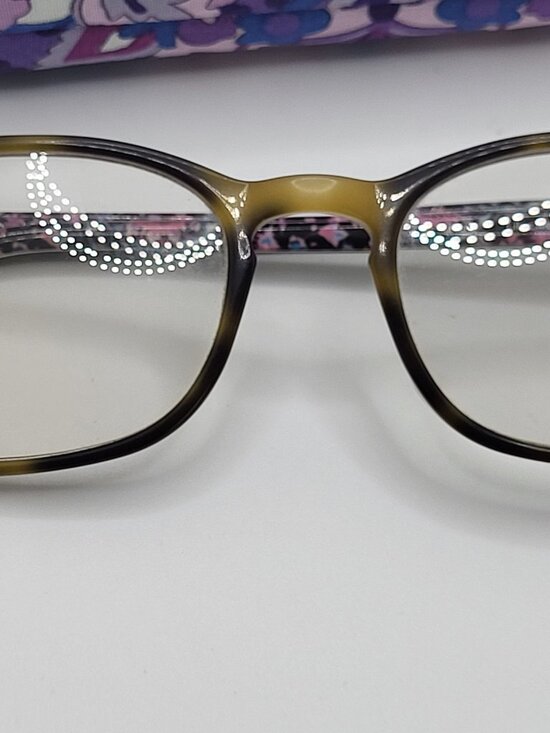 Vera Bradley Floral Case & Prescription Glasses Lilac Medallion Purple main image 8